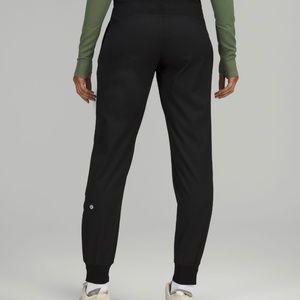 Lululemon black unlined dance studio jogger full length